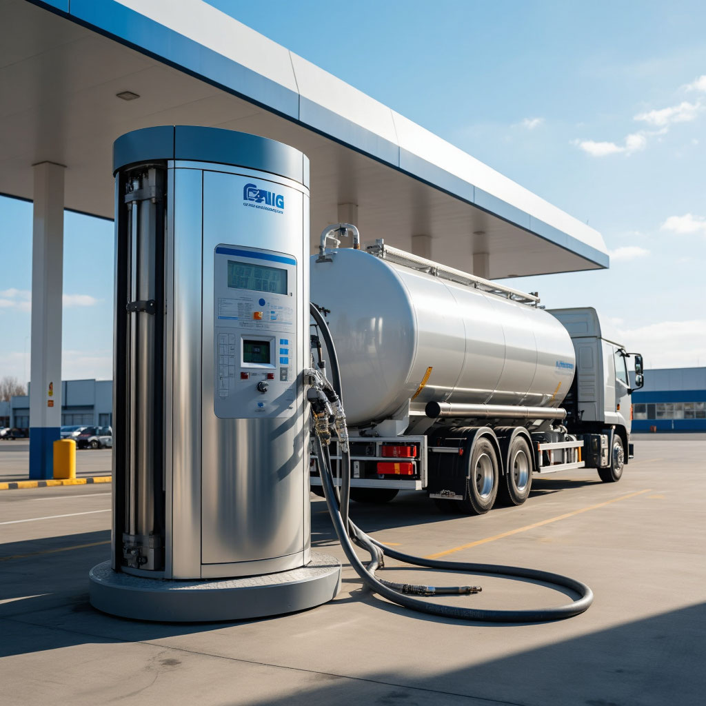 заправочная колонка