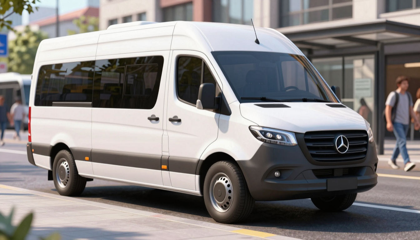 микроавтобус с раздвижной дверью