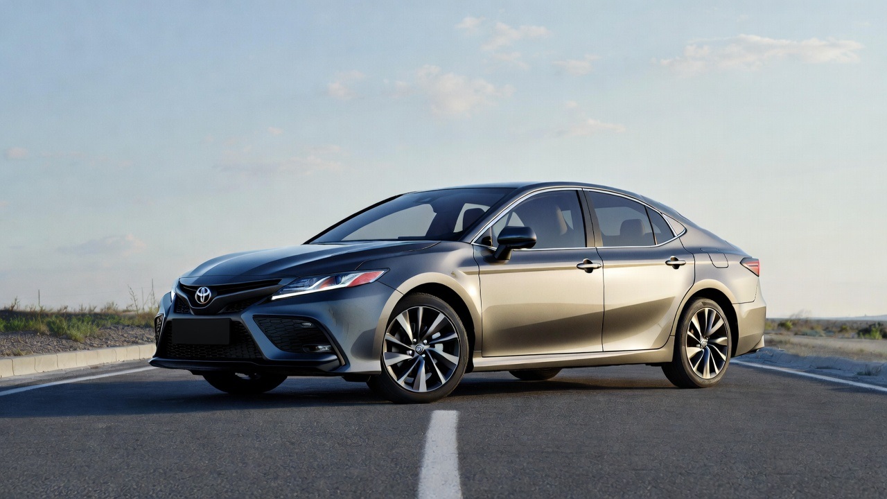 серая пушка камри